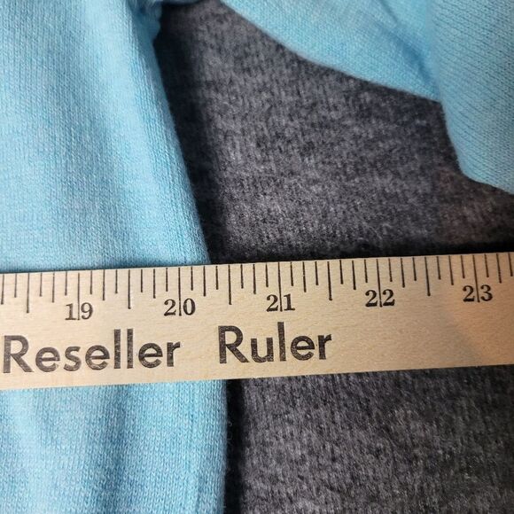 Vtg Peter Millar Crown Cotton Silk Quater Zip Mens Size M Blue Sweater Pullover - Picture 9 of 13